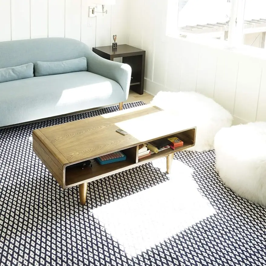

Diego Modern Furniture Mid-Century Coffee Table, Walnut