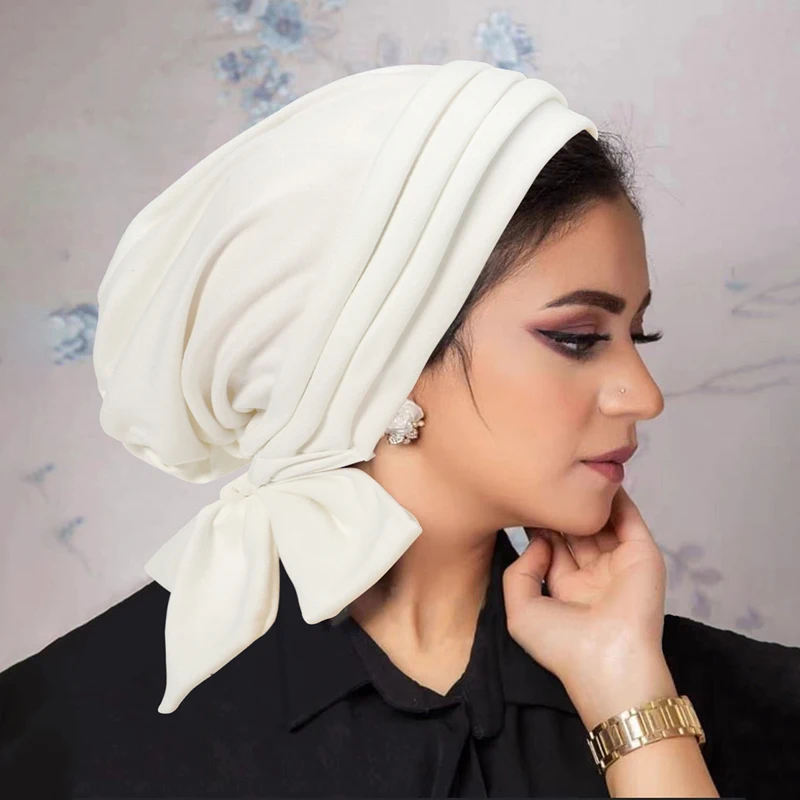 GUIFIER Foulard Bandana Donna Copricapo Chemio Femminile Fascia Turbante Chemioterapia Per Il - Foto 3