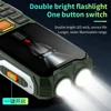 YeeMI Q8 Rugged Waterproof 4G Full Band Feature Phone 2.6Inch HD SOS Button Big Loudspeaker LED Light 16800mAh Battery Cellphone 4