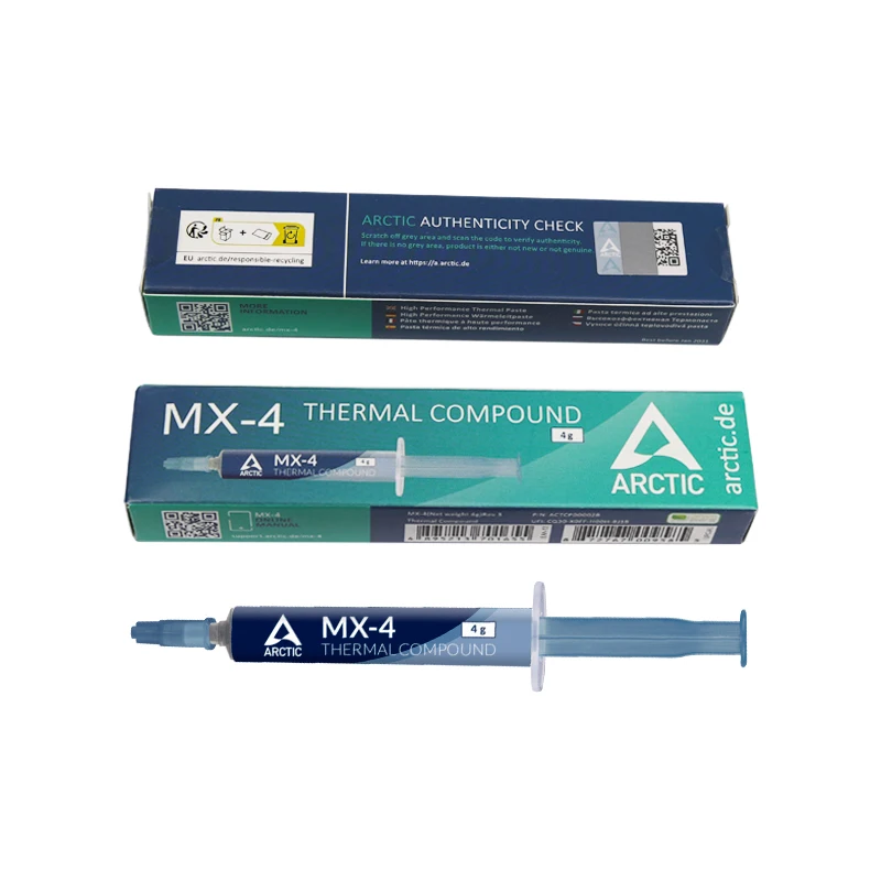Thermal Paste Origin Arctic MX4 8.5w 4g Thermal Conductive Silicone Grease For GPU CPU Chips