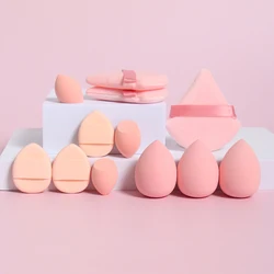 12 - Piece Versatile Makeup Sponge Collection with Loose Powder Puffs, Air Cushion Puffs, and Beauty Blenders (Multicolor)