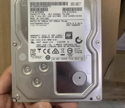 For HUS726040ALE610 SATA 4T 7 2K 3 5 HDD Enterprise Hard Drive