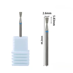 Diamond Nail Drill Bit for Cuticle Cleaning and Gel Removal (XFD-25)