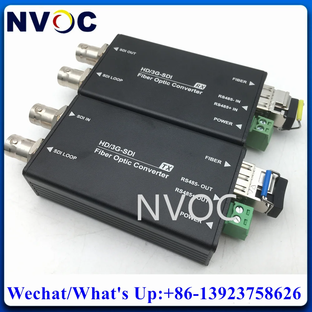 

1Ch Mini 3G-SDI Video Extender with SDI Loop Output 1080P 3G SDI LC SFP Fiber Optic Converter with Tally or Reverse RS485 Data