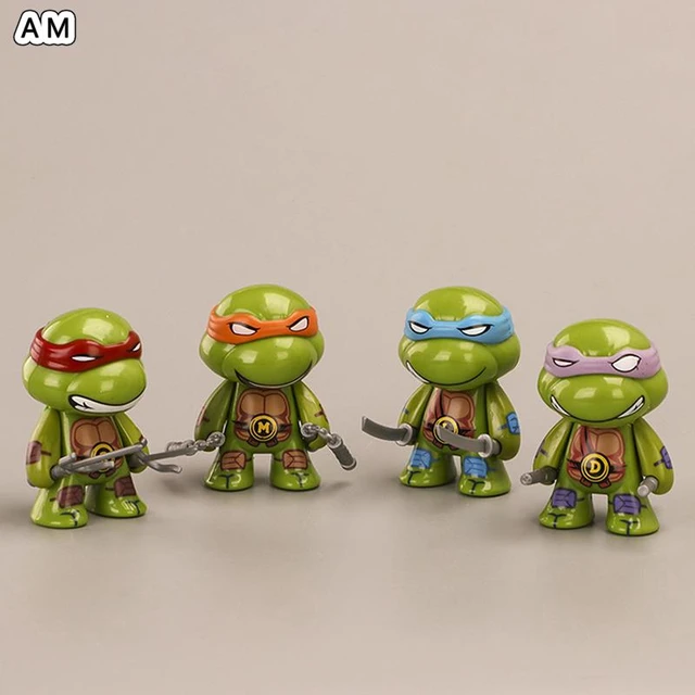 Tartarugas Ninja Figura Donatello Básica TMNT 7cm