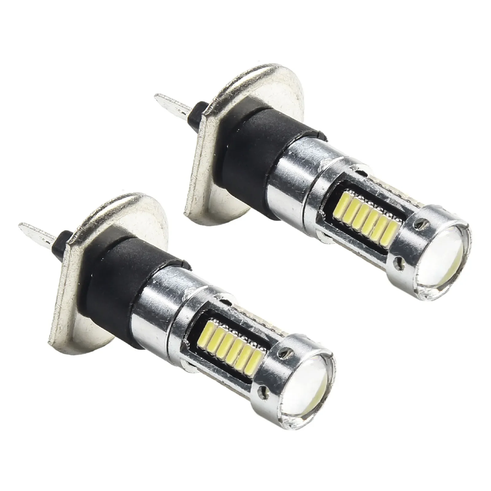 H1 LED 안개 주행 전구, 6000K 흰색, 안정적인 품질, 플러그 앤 플레이, 자동차 보호, 운전 경험 향상