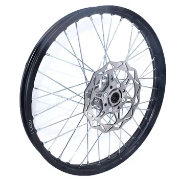 Motorcycle 1.60x21" inch For Kayo T2 With 240MM Brake Disc Plate Front Rim 21 inch Aluminum Alloy Wheel Motocross Dirt Pit Bike