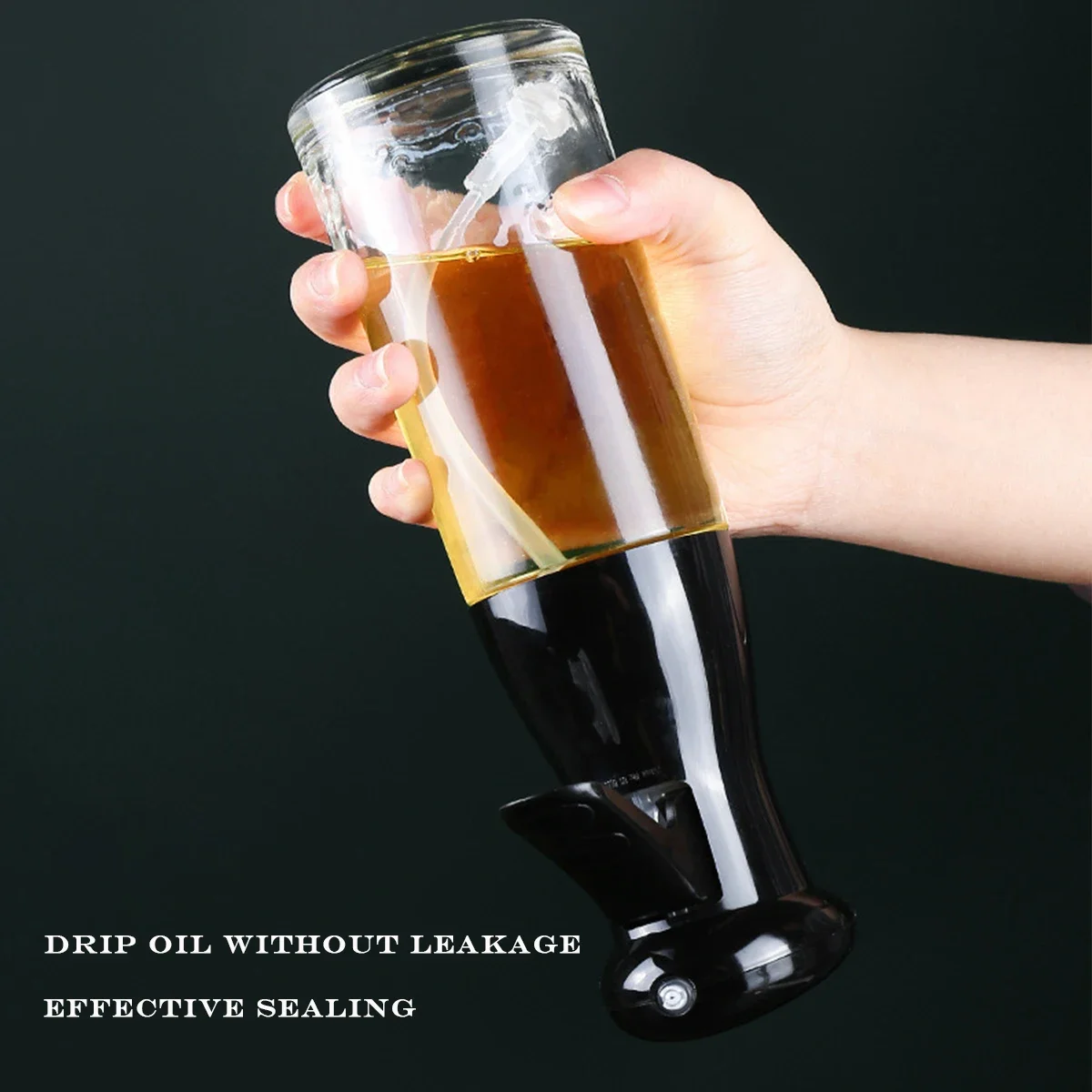 200/300/500ml Oil Spray Bottle BBQ Cooking Olive Oil Sprayer Kitchen Baking Spray Empty Bottle Vinegar Dispenser
