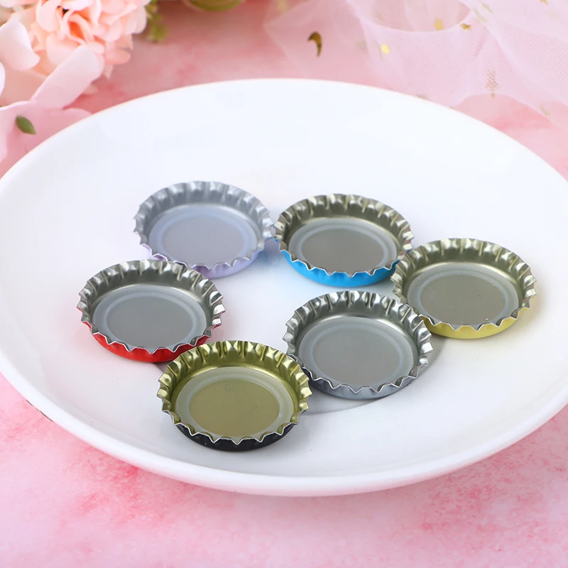 Tinplate Beer Bottle Caps 100PCS for DIY Home Brewing