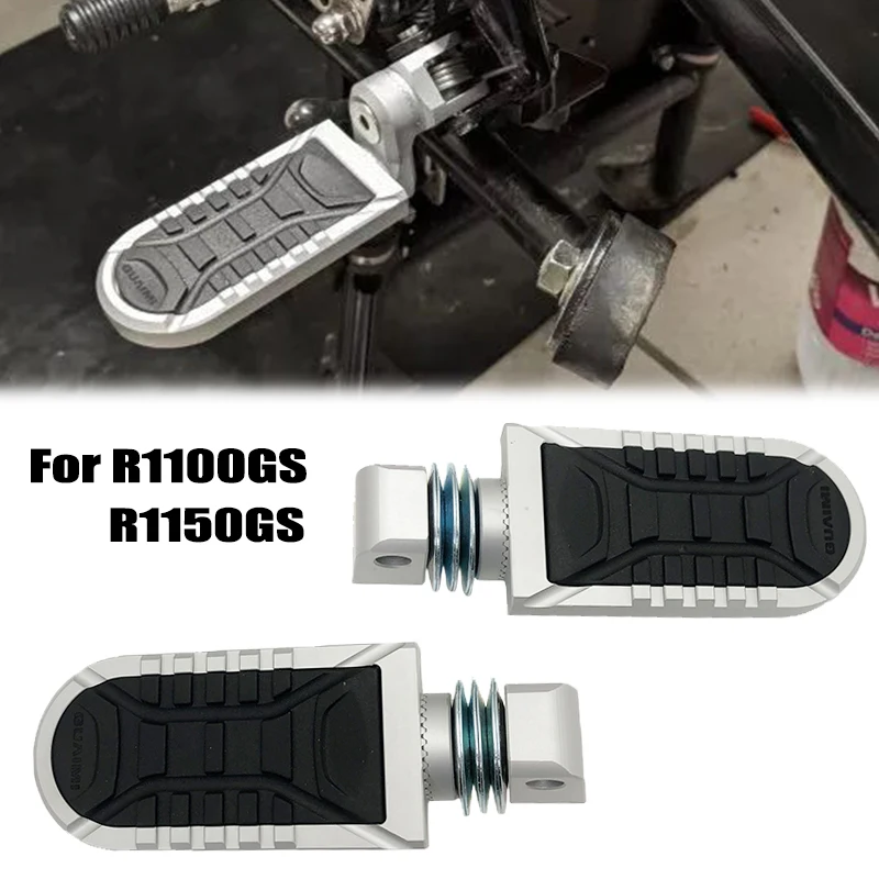 

Для BMW R1100GS R1150GS R 1100GS R 1150GS R1100 GS мотоциклетная Передняя и задняя подножка Регулируемые подножки вращающиеся Подножки