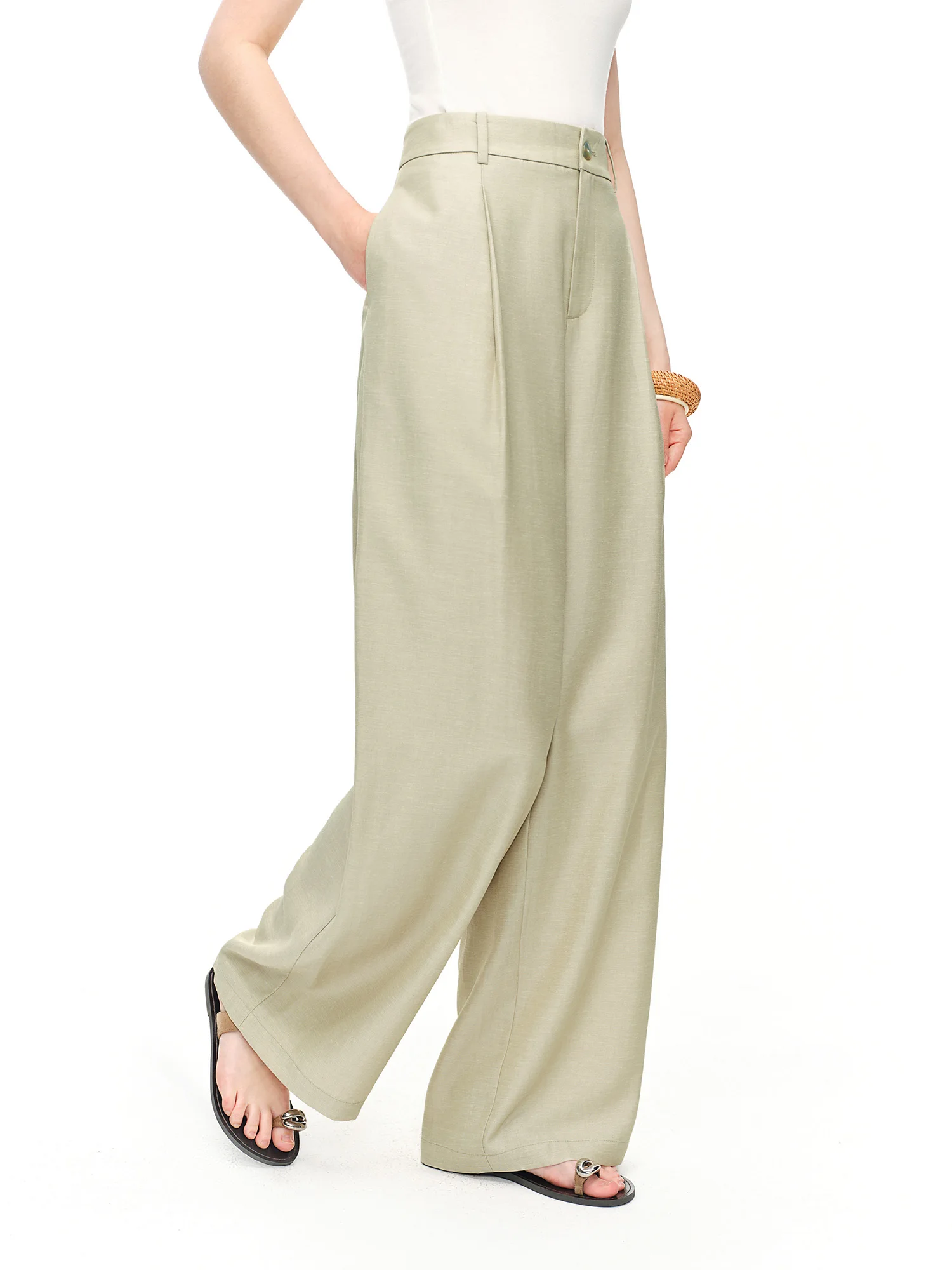 Pants-green