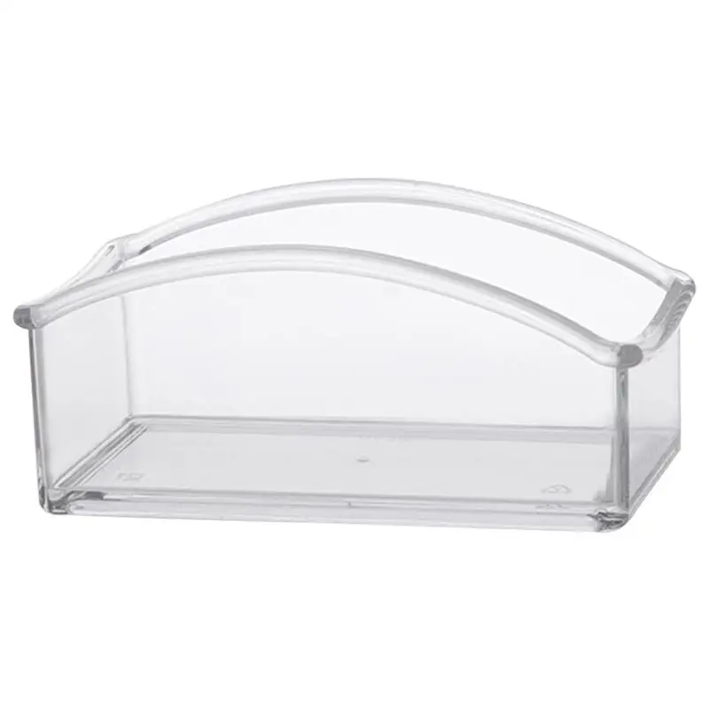 Acrylic Transparent Tea Bag Tea Box Organizer Office Bag Box Organizer Office Storage Utensil Drawer tea bag organizer