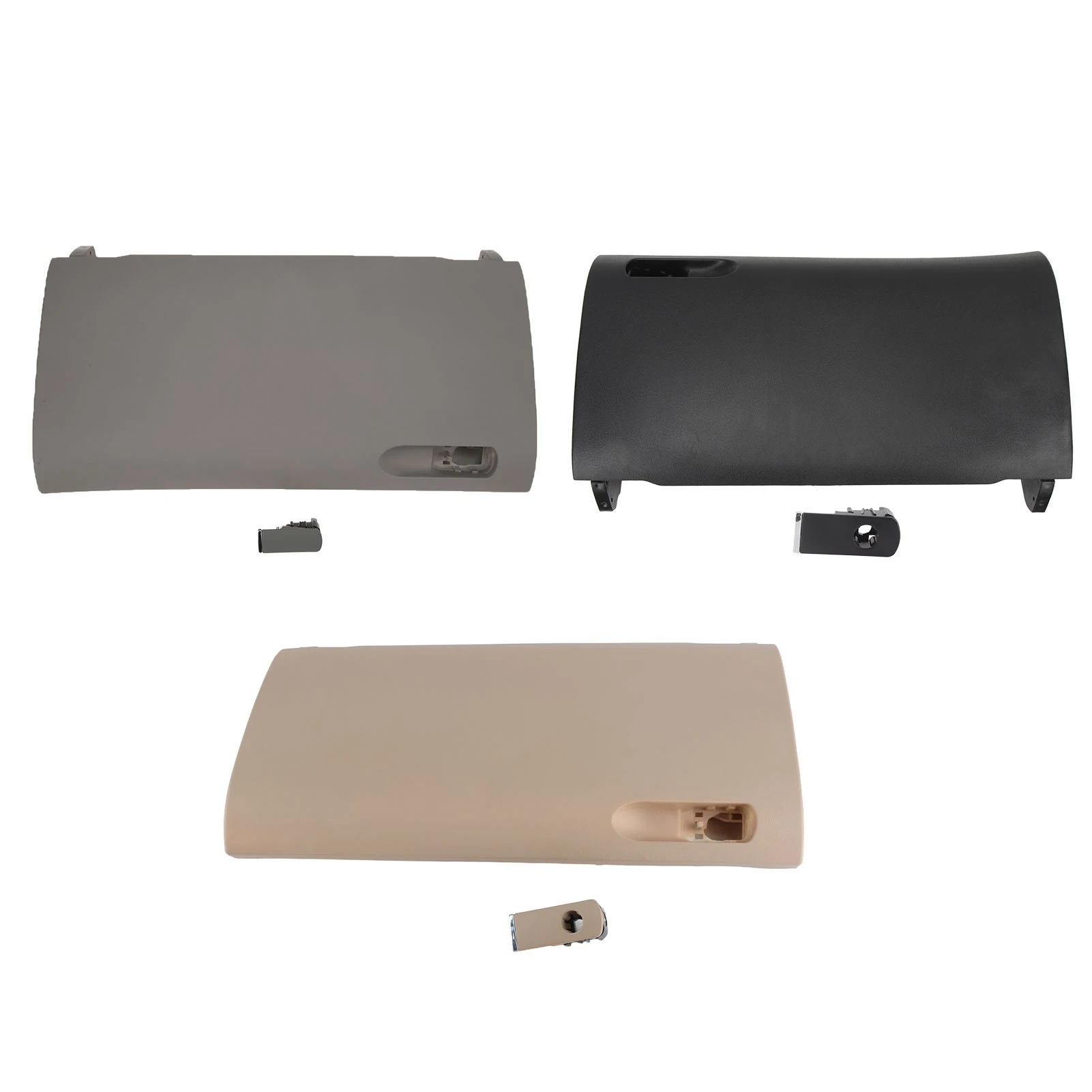 버클이 있는 글러브 박스 뚜껑 긁힘 방지 청소가 용이함 ABS 8E1857124A 아우디 A4 B7 2001-2008용