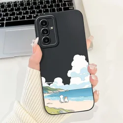 Shockproof Liquid Silicone Phone Case - Durable Cover for Samsung F34 5G (Capa-U62)