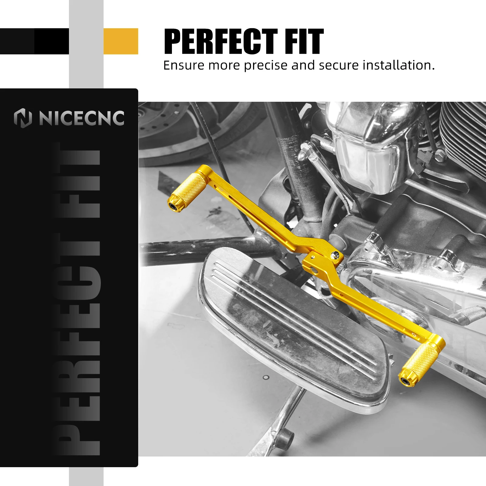 Für Harley Street Glide FLHXS 2014-2024 Erweiterte Schalthebel Road King FLHR Classic FLHRC Road Glide FLTRX Ultra FLTRU – Detail 25