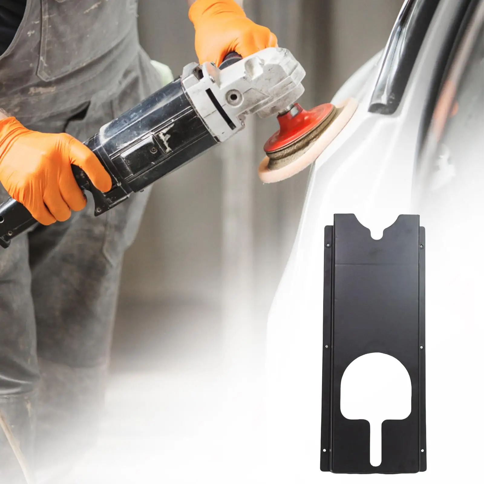 Polisher Holder with Cable Storage Bracket Supplies Frame Neat Hanger Wall Mount Durable with Screws for Car Polisher Polisher Holder with Cable Storage Bracket Supplies Frame Neat Hanger Wall Mount Durable with Screws for Car Polisher