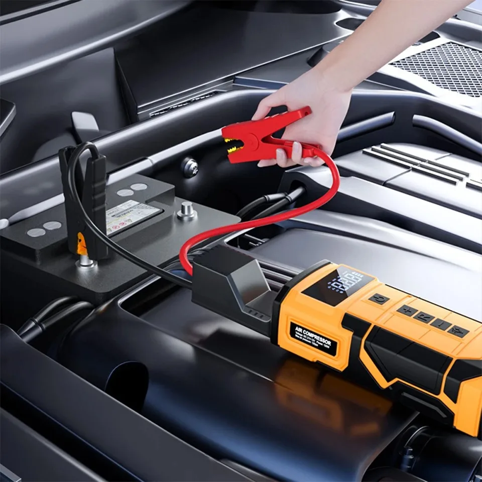 �ڵ��� ��� ���� ��Ÿ��, 150PSI Ÿ�̾� ��â�� ����, �ڵ��� ���� ���� ��ġ, ���� ����� ����, 2 in 1, 14.8V