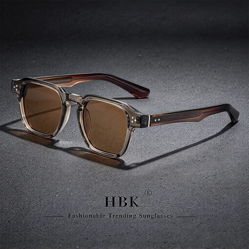 HBK Vintage-Mode-Sonnenbrille für Herren, Marke, Farbverlaufsdesign, Sonnenbrille, Outdoor-Sport, Party, Reisen, ideale Wahl für Geschenke