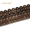 100% Natural AAA Smoky Quartz Transparent Round Stone Beads for Jewelry Making DIY Bracelet Necklace Accessories 6/8/10MM 15'' 2