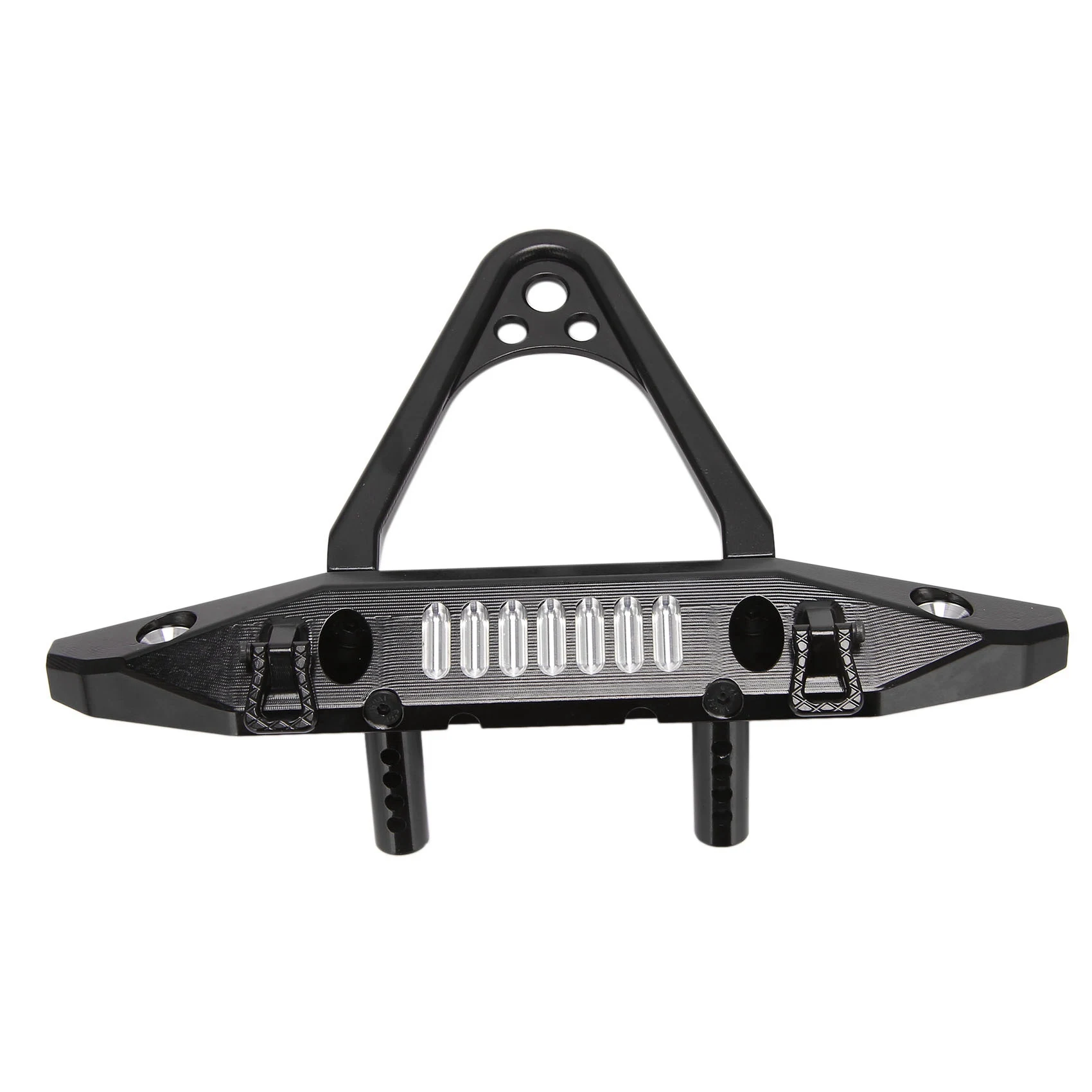

Metal Front Bumper with Tow Hook for 1/6 RC Crawler Car Axial SCX6 AXI05000 JEEP JLU Wrangler Upgrades Parts,1