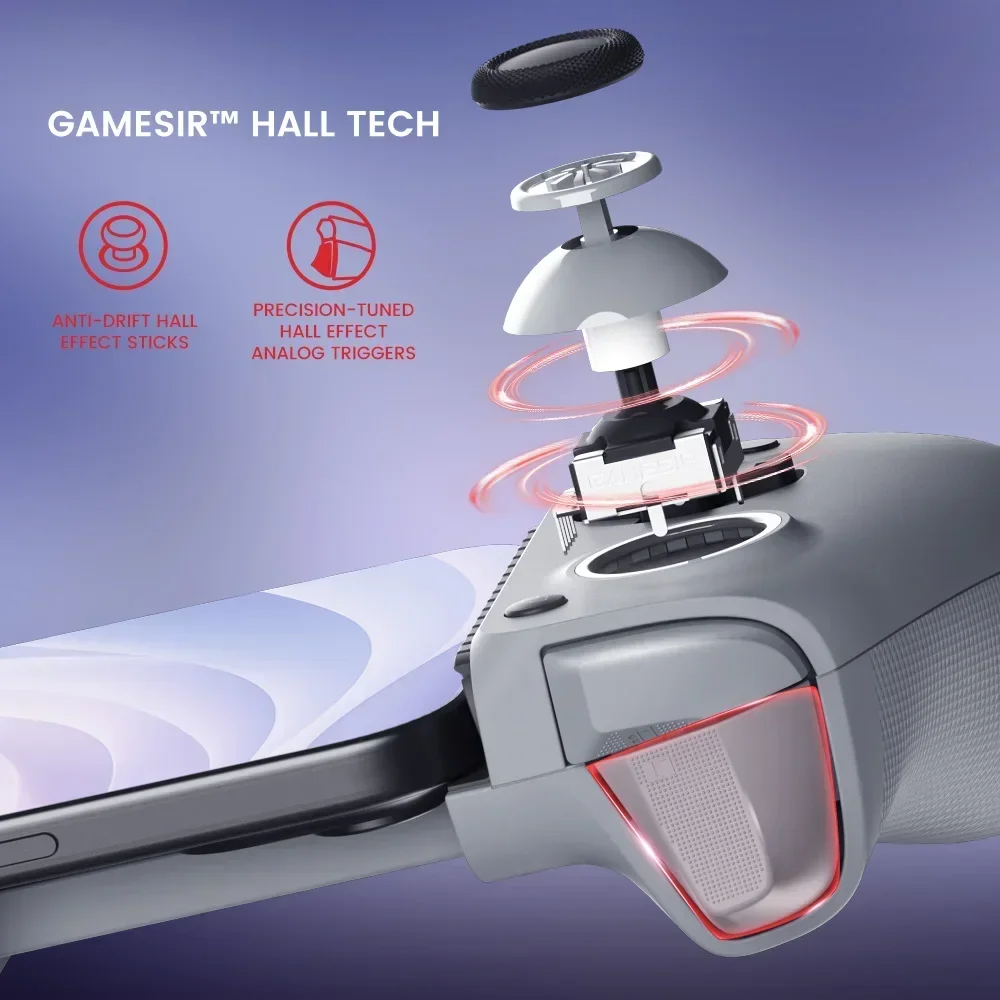 GameSir G8  е C Ÿ   Ʈѷ, Ȧ Ʈ ƽ ,  15 ȵ̵ PS  ÷ Ŭ 