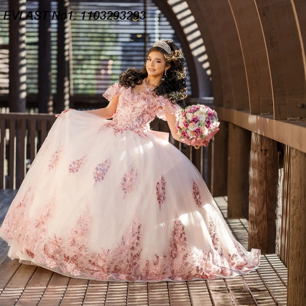 EVLAST  ¦ ̴ 2025 ũ   Quinceanera 巹  ø   Ȱ Sweet 16 Vestidos De 15 Anos E1Q847