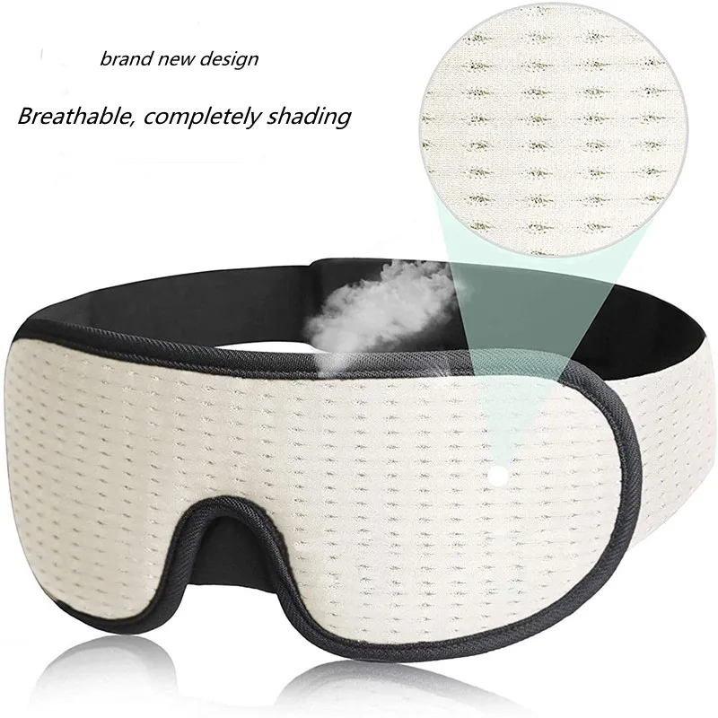 

3D hollow three-dimensional blackout sleep eye mask eye protection breathable to relieve fatigue men's and women's eye mask
