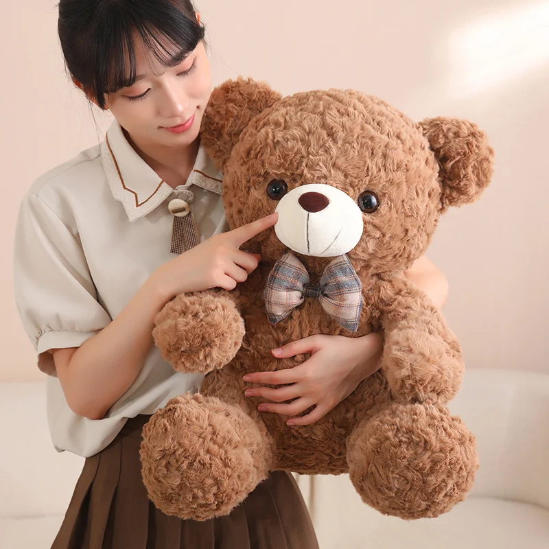 35cm 50cm 60cm Teddy Bear Throw Pillows Soft And Comfortable Stuffed Animals Kawaii Home Decoration Holiday Gift Send Family 4