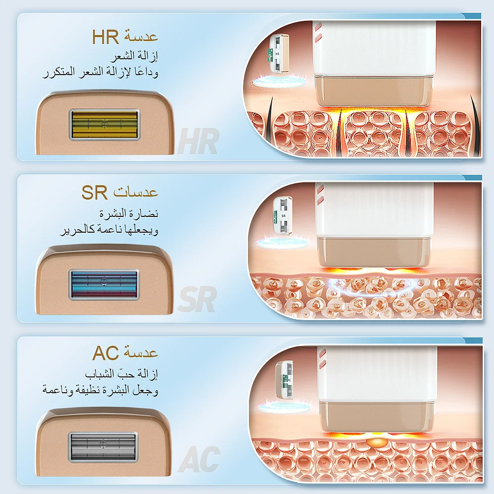 Kinseibeauty-IPL إزالة الشعر بالليزر للرجال والنسا...