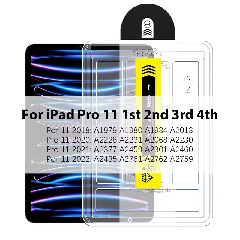 2-Pack HD Tempered Glass Screen Protectors - Easy Installation