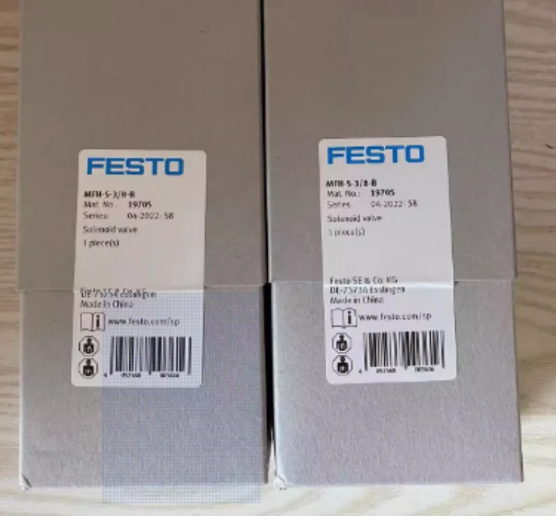 

New original FESTO Solenoid valve MFH-5-3/8-B 19705 MFH-5-3/8-S-B 19706 MFH-5/3G-3/8-B 19707 MFH-5/3E-3/8-B 19708