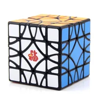 MF8 Grilles II V2 Strange-Shape Magic Cube Twisty Puzzle Stickerless Black Original Plastic Body Limited Version Hexahedron Toy 1