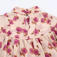 Women's Shirt 2026 New Vintage Fashion Spring Printed Layered Decorative Shirt for Women Casual Chic Personality Long Sleeve Top - Image 6