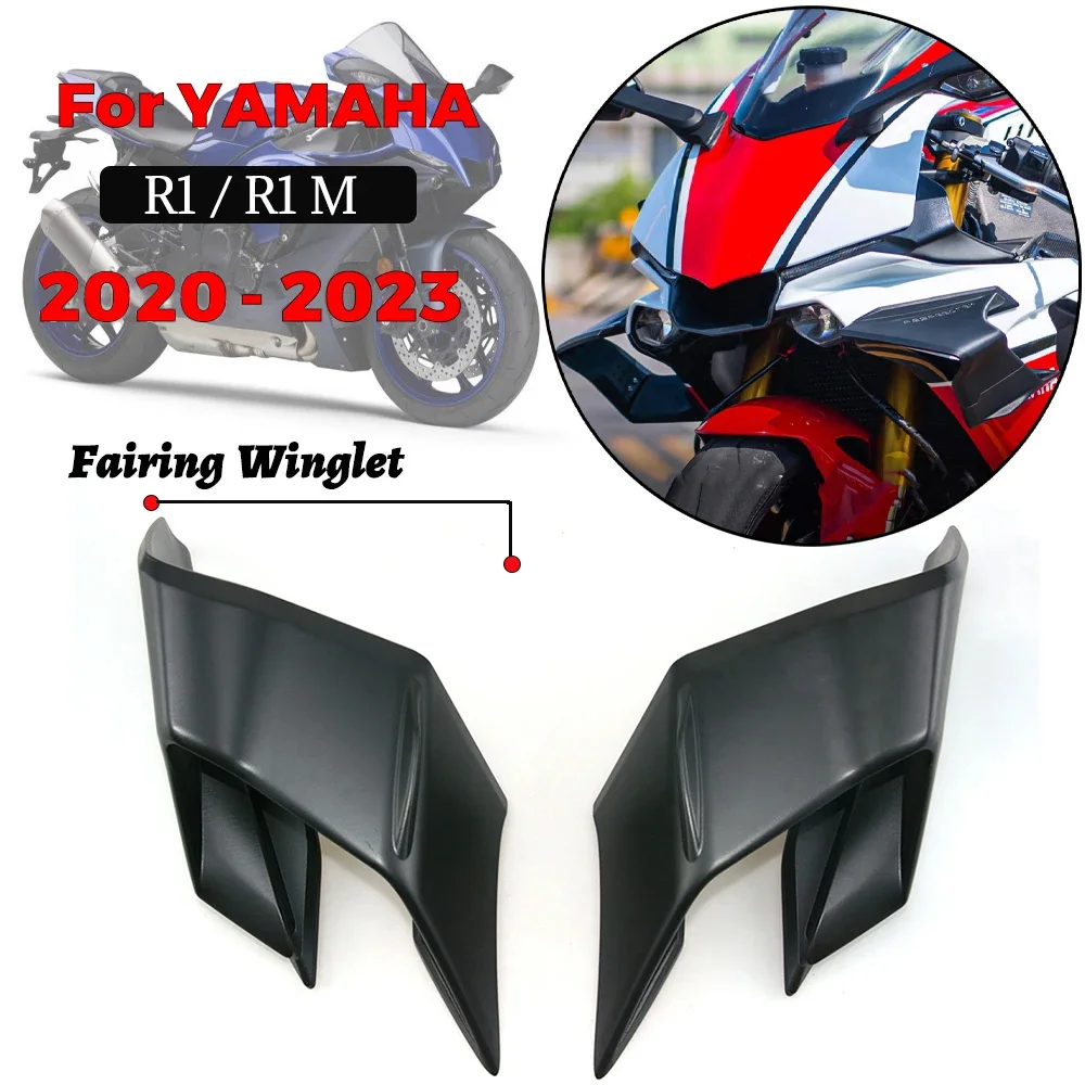 

MTKRACING для YAMAHA R1 R1M 2020-2023 обтекатель wingfin обшивка крыла мотоцикла защита крыла ветра обтекатели