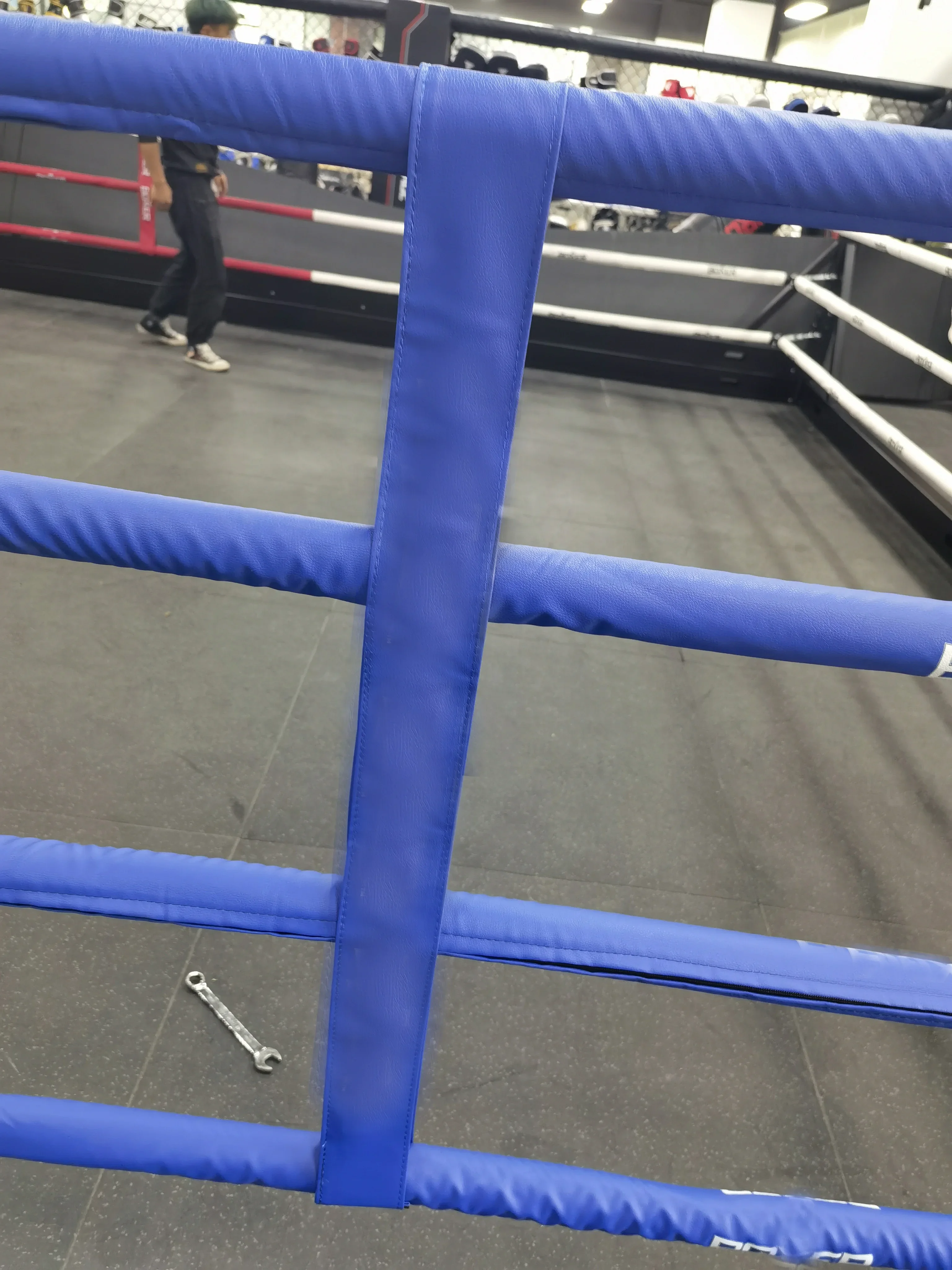 Professional Factory Boxing Ring Rope Covers Boxing Ring Ropes 5 X 5 Meter Ropes