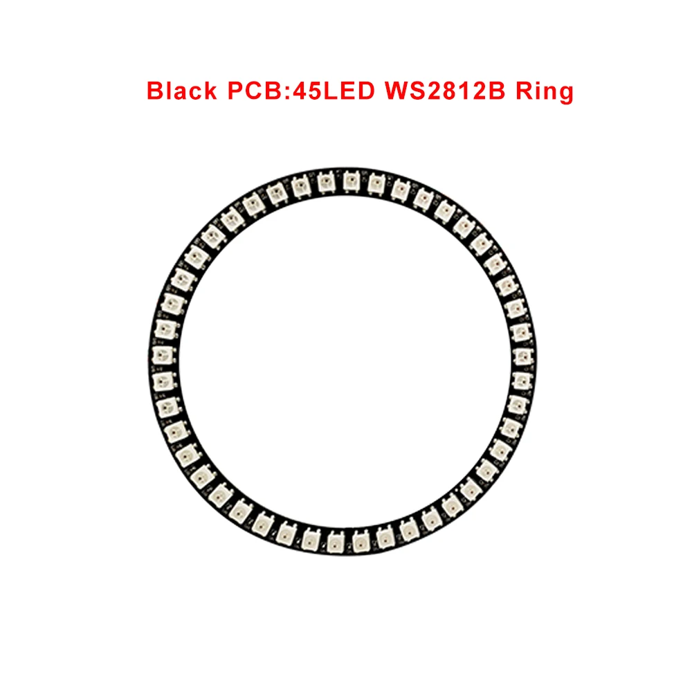 Enhanced LED Ring Light - Individually Addressable RGBIC Circle Strip