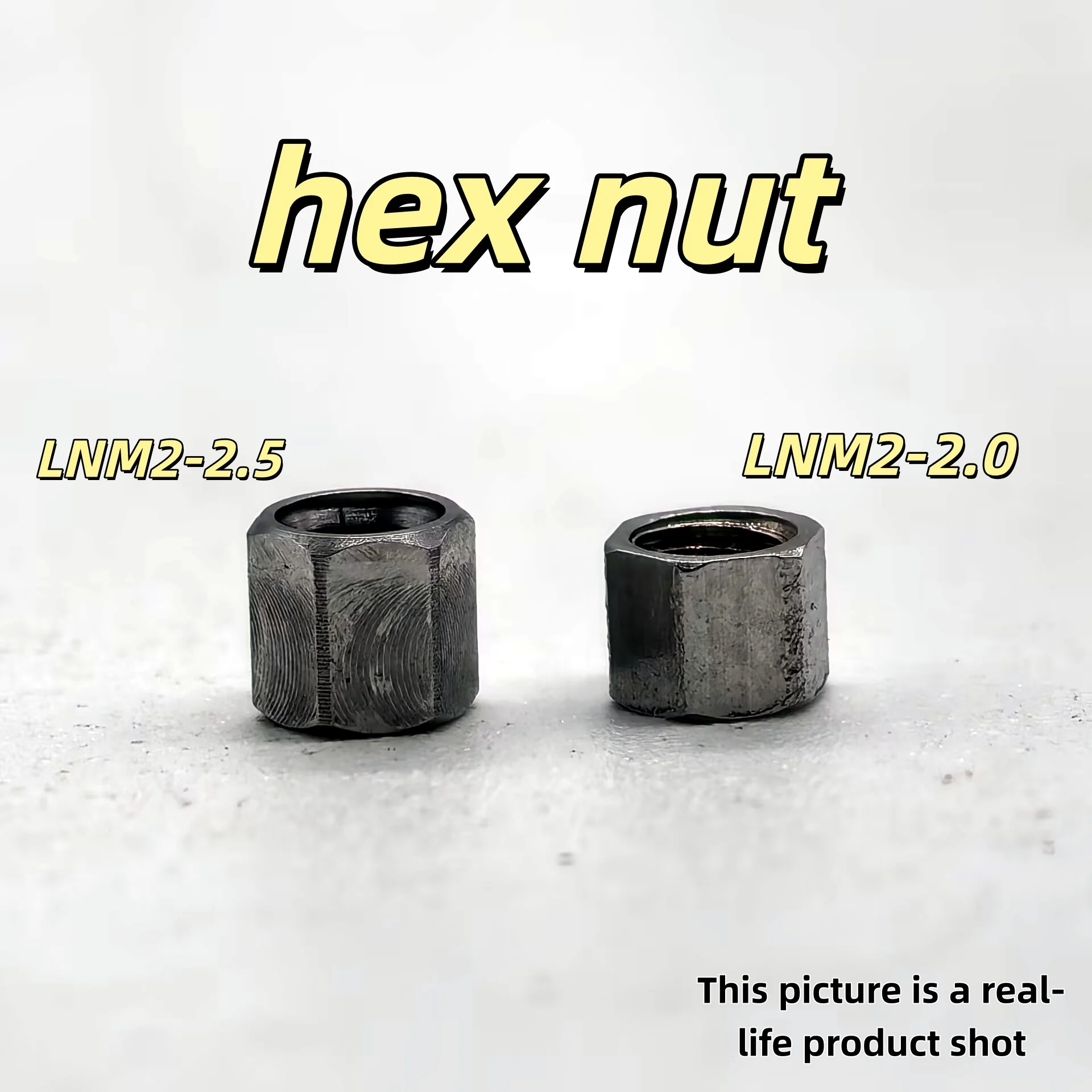 1 Set Metall M2 Radmuttern für 1/14 Tamiya Muldenkipper für SCANIA 770S R620 VOLVO BENZ Arocs MAN TGX LESU Auto-Zubehör