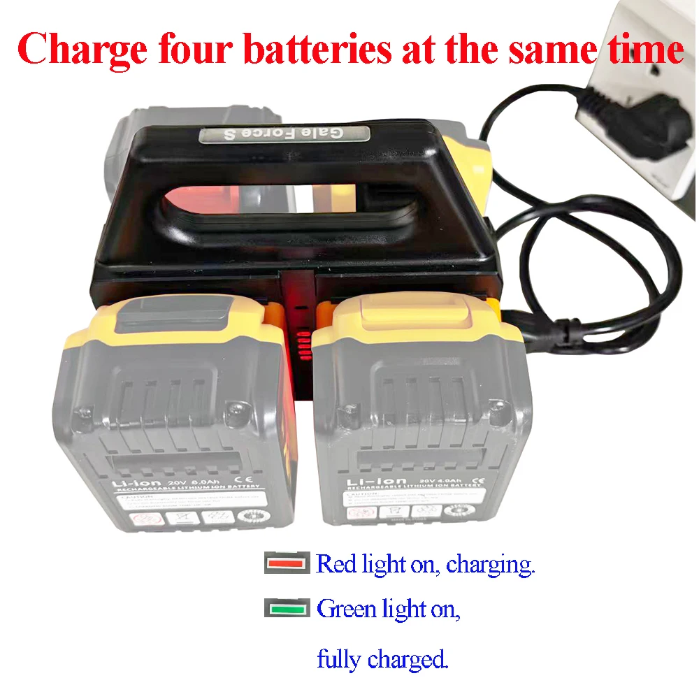 디월트 18V XR 20V 플렉스볼트 60V 리튬 배터리 DCB180 DCB200 DCB203 DCB205 충전기 DCB104 전동 공구 액세서리