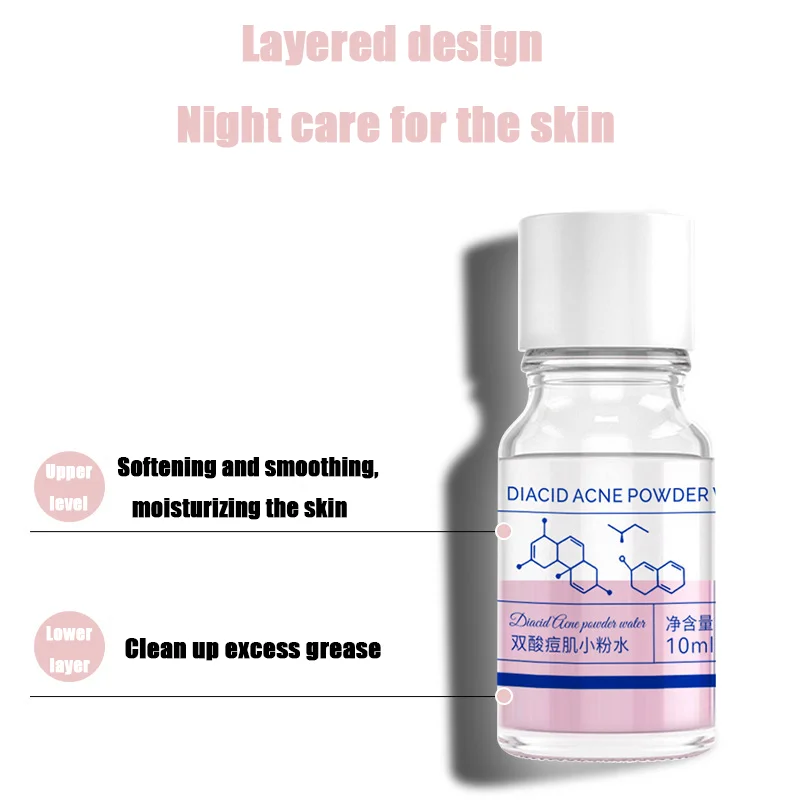 10ml salicylic acid concentrated acne essence containing salicylic acid lactose acid calamine double acid dual care