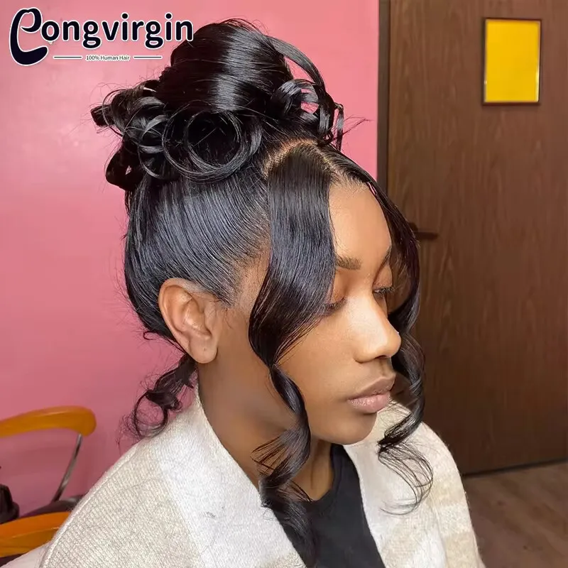 360 Full Lace Front Human Hair Wigs Lace Frontal 100% Human Hair