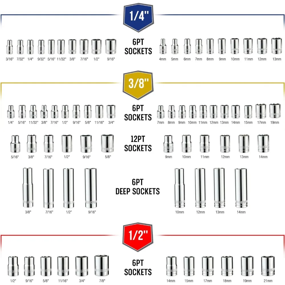 Mechanics Tool and Socket Set 2