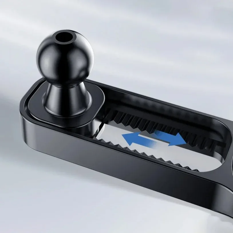 360° Rotation Car Phone Holder Stand Accessory Adjustable Interior Bracket Extension Rod for 17mm Ball Holder Car Display Screen