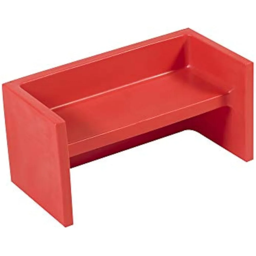

Preschool and Daycare Furniture Children's Table Red Child Desk Kids Flexible Seating Adapta-Bench Classroom Freight free