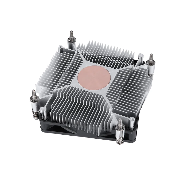 Tudo-em-um Cpu Dissipador de Calor Silencioso e Ventilador sem Luz 1150 1151 1155 1156 1200 - Imagem 5