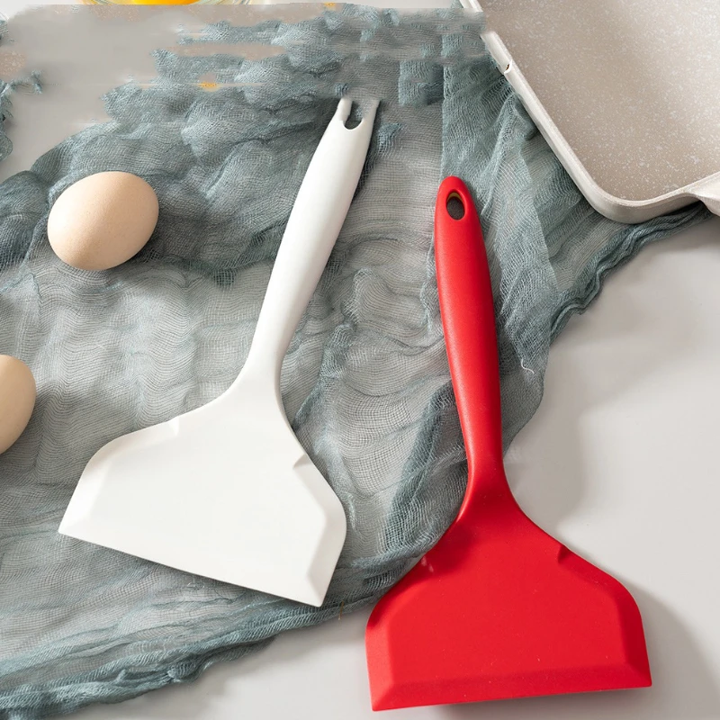 Wide Silicone Spatula Shovel Turner Nonstick Fried Shovel Fish Spatula Turner Cookware Kitchen Cooking Tools Accessories
