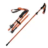2PCS Trekking Poles Adjustable Ultralight Walking Sticks Alpenstock Outdoor Hiking-Climbing Mountaineering Sticks 3