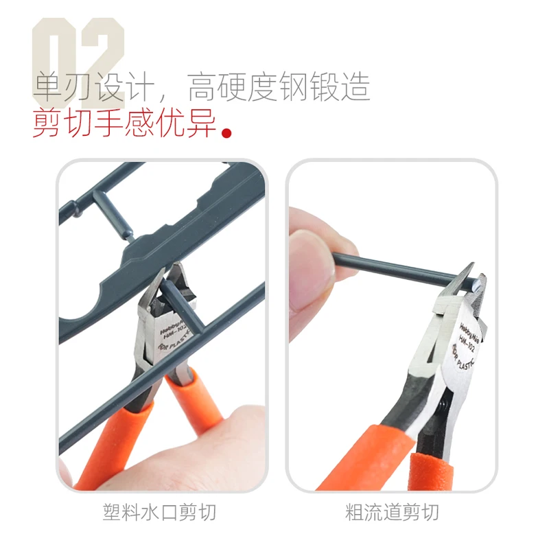 HOBBY MIO HM-102 Single Blade Model Pliers Beginner's Plastic