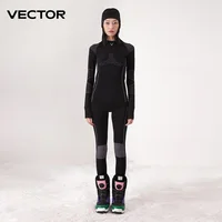 VECTOR Men Women Ski Thermal Underwear Sets Quick Dry Functional Compression Tracksuit Tight Snowboarding Tops and Pants Adult - Image 3