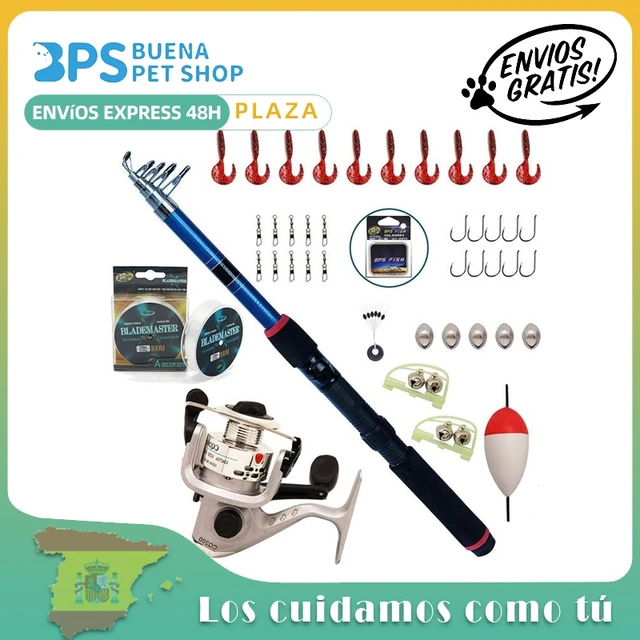 Kit De Pesca Para Mar Combo De Accesorios