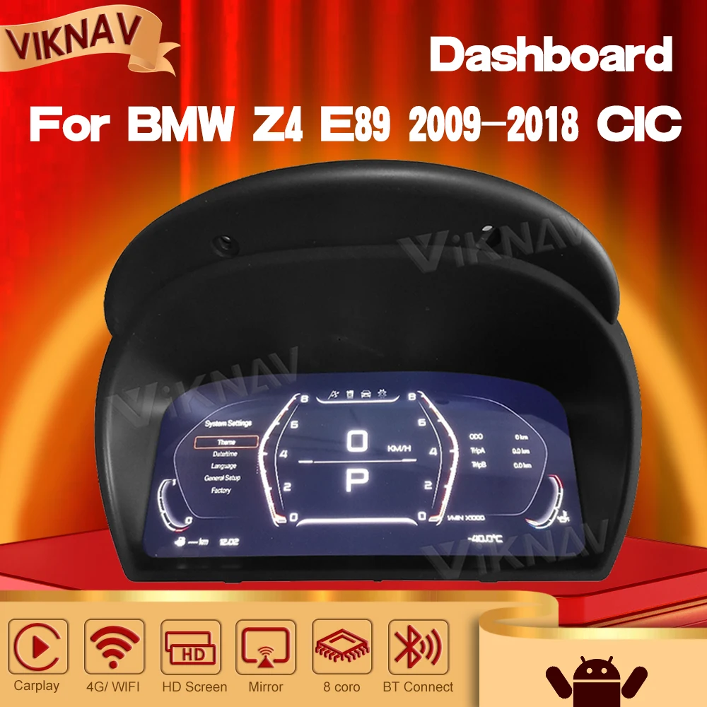 

Latest Original Car Digital Cluster Instrument For BMW Z4 E89 2009-2018 CIC Speed Meter Dashboard